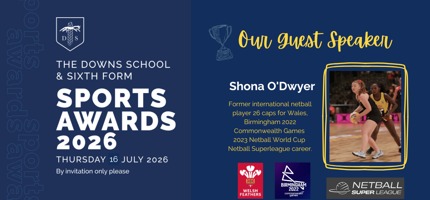 Sports Awards 2026 Guest Speaker 16 July